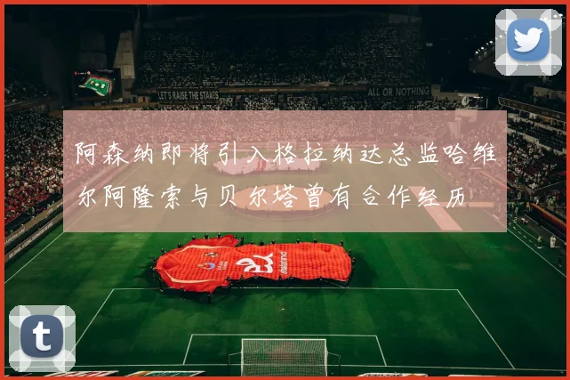 阿森纳即将引入格拉纳达总监哈维尔阿隆索与贝尔塔曾有合作经历